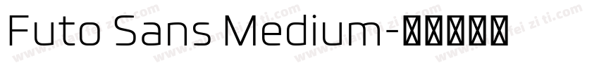 Futo Sans Medium字体转换